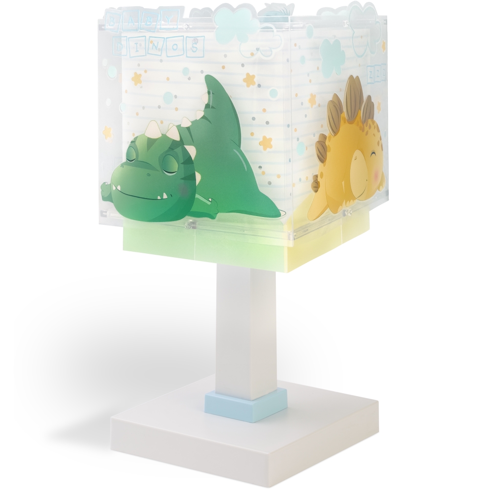 Dalber TafellampjeBaby Dinos blauw - 63451